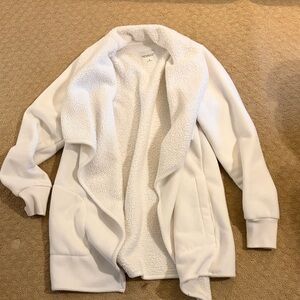 Abercrombie & Fitch White Jacket